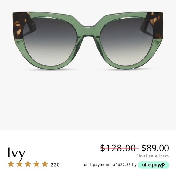 DIFF sunglasses - Picture 1 of 1